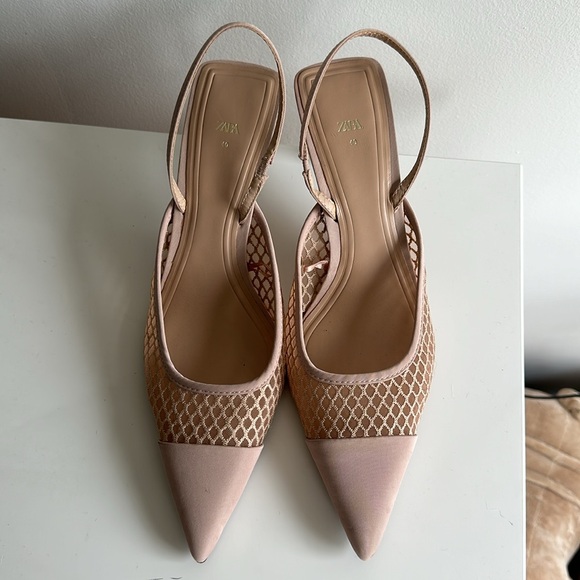 Zara Slingback Heels - Picture 2 of 5